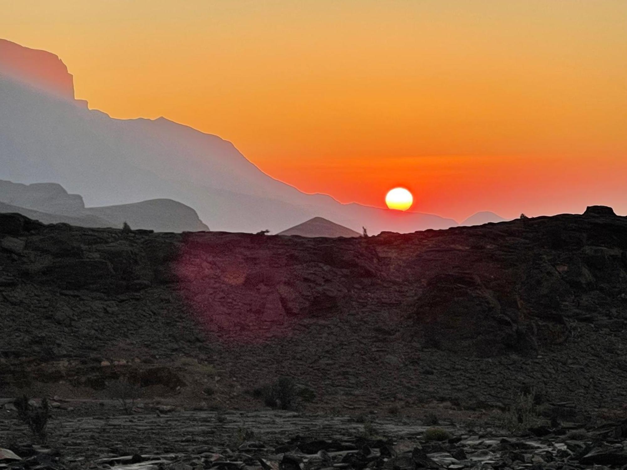 Вилла Jebel Shams Sky Misfah Экстерьер фото